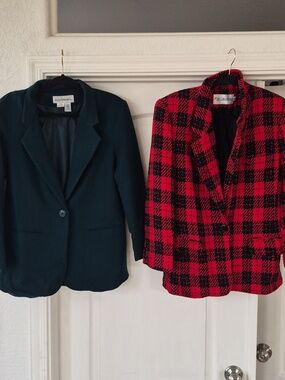Vtg. Wool Blazers